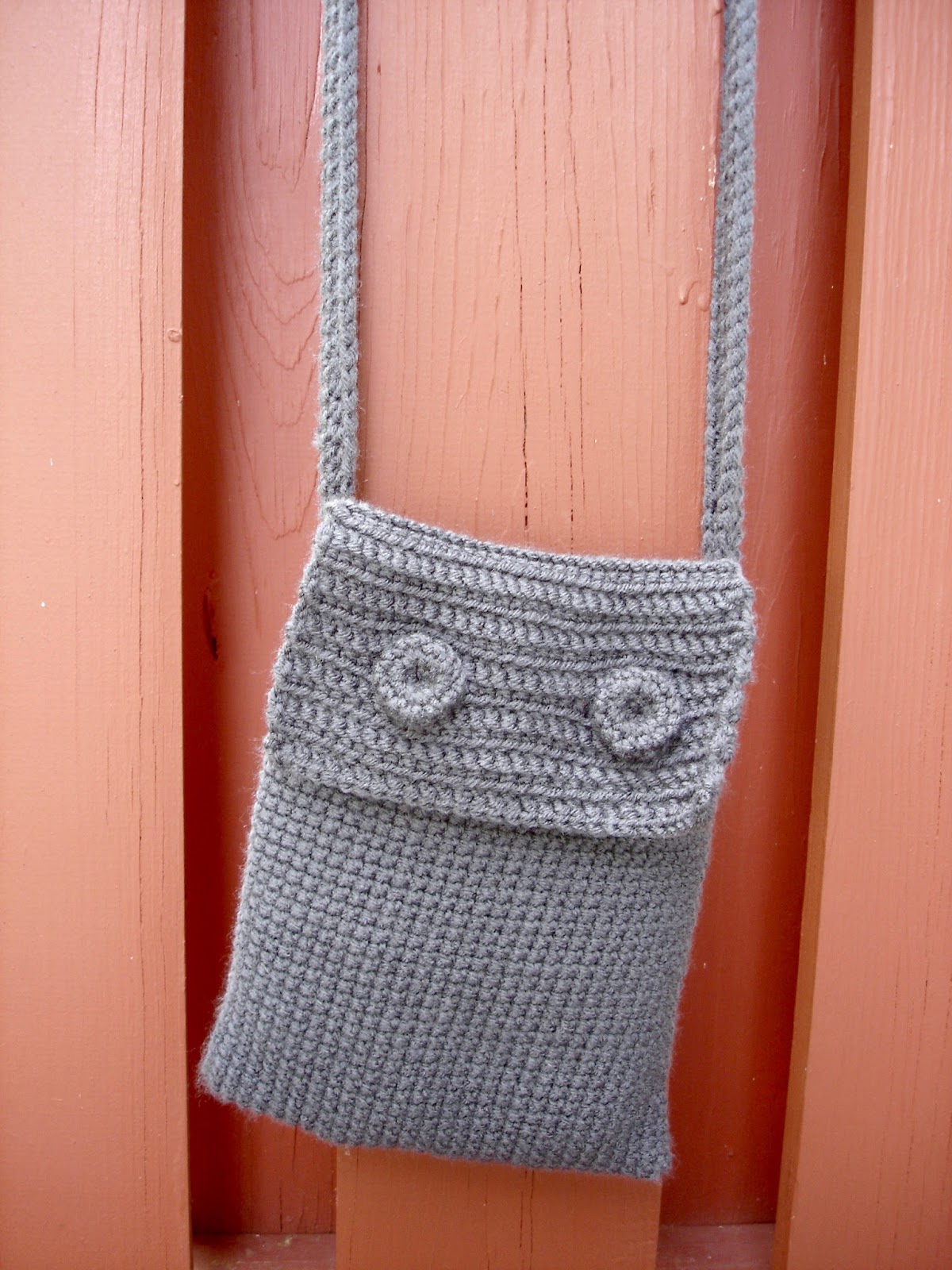 Free Patterns by H Modest Grey Cross Body Bag