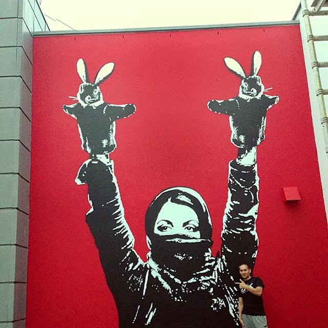 Street artist dot dot dot new mural in norway stavanger