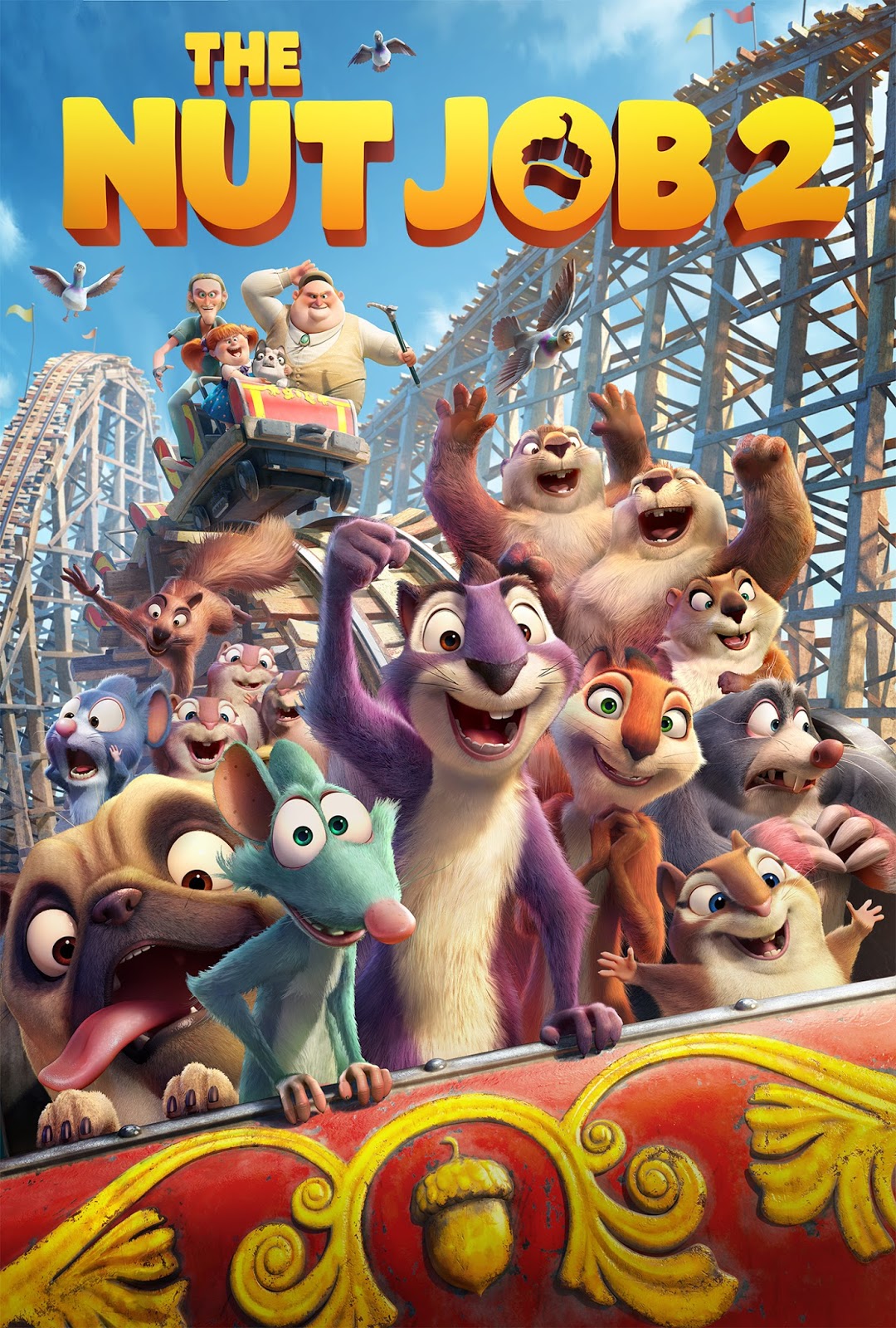 The Nut Job 2 Nutty by Nature Hollywood Movie Official Trailer 1 New Movie Trailers