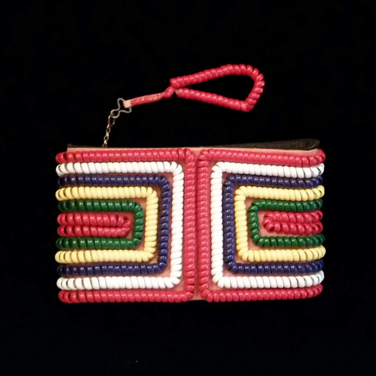 vintage phone cord purse