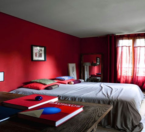 Dormitorios de color rojo - Ideas para decorar dormitorios
