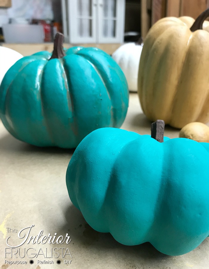 Dollar Store Pumpkins Painted To Look Amazing With Your Decor The