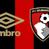 Umbro é a nova fornecedora esportiva do AFC Bournemouth
