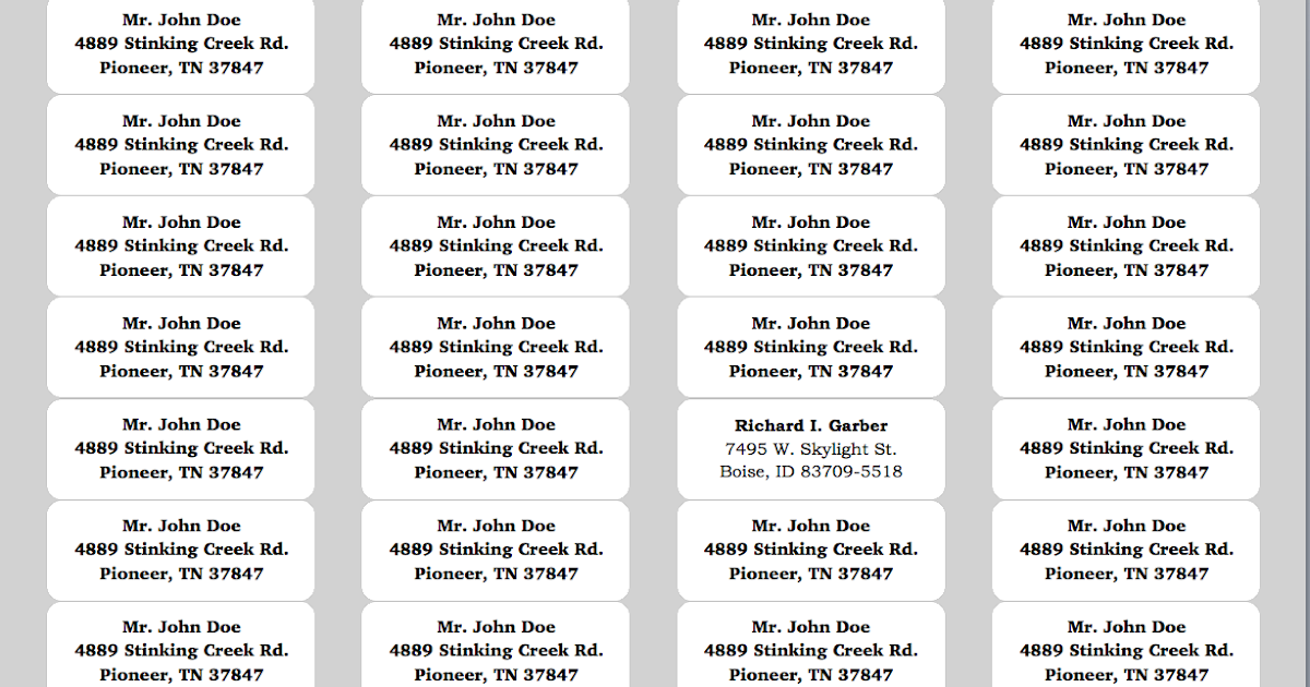 Joyful Public Speaking (from fear to joy) Free return address labels