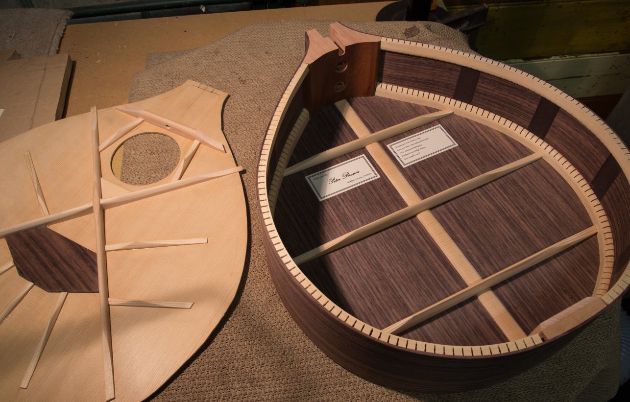 Wood With Strings Irish Bouzouki Progress!