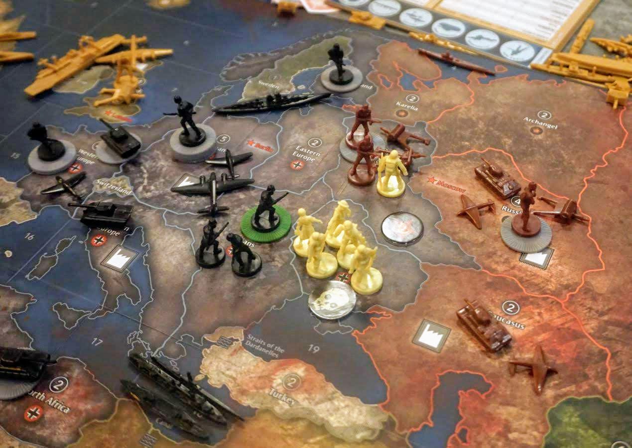 Axis And Allies Zombies Pieces