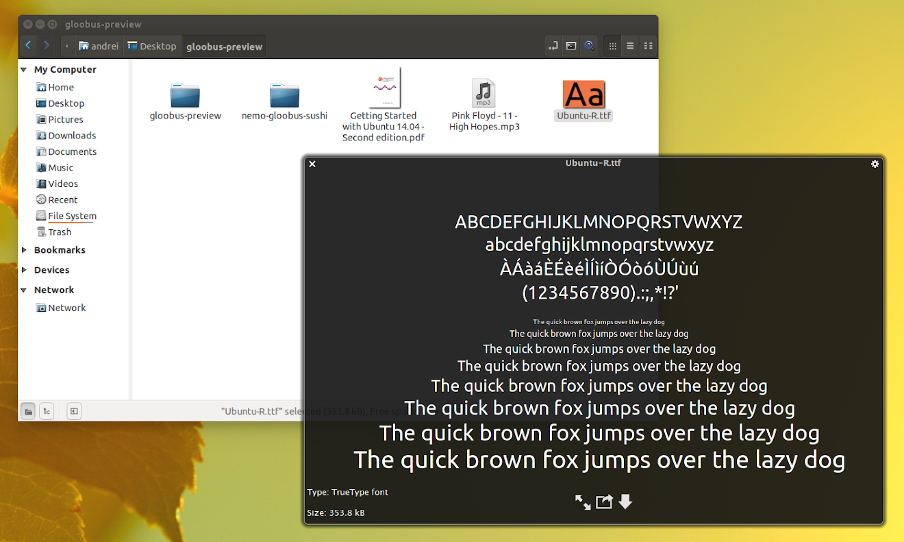 Gloobus Preview Gloobus Preview