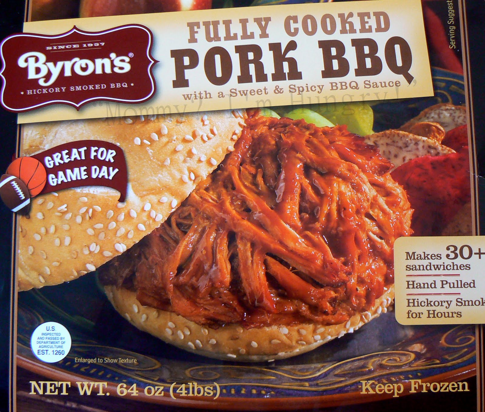 MIH Product Reviews & Giveaways closed Byron's Fully Cooked Pork BBQ