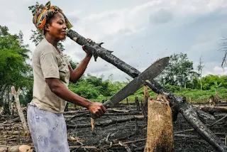 Congolese woman