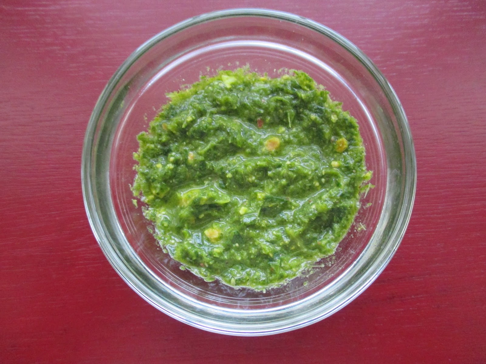 Carrot Top Pesto Sauce