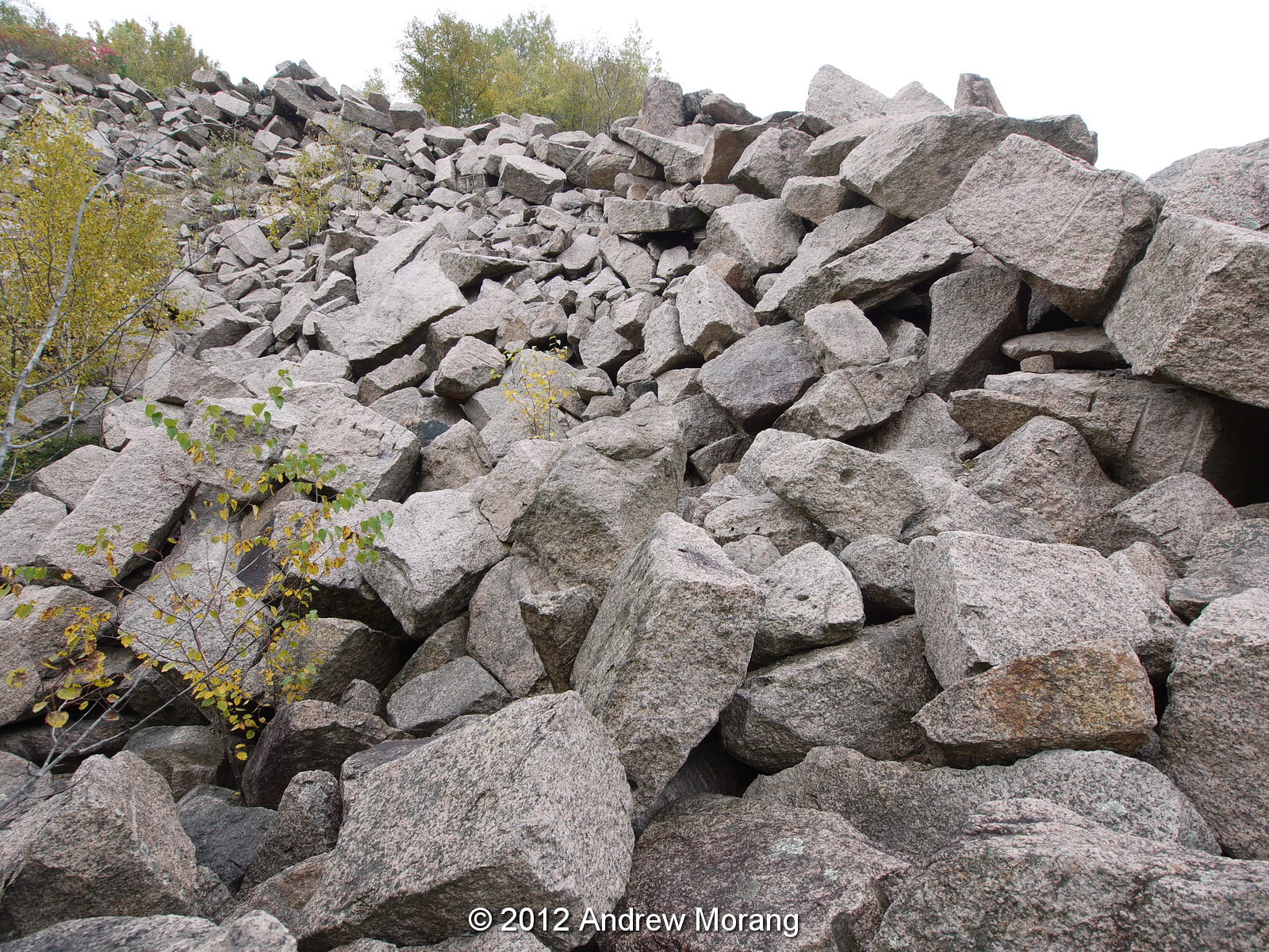 Urban Decay Industrial archaeology Redstone Quarry, North Conway, New