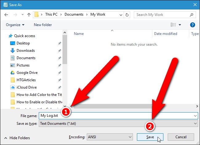メモ帳を使用して日付付きのログまたはジャーナル ファイルを作成する方法