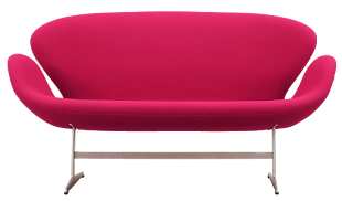 Transparent Modern Sofa PNG Picture 