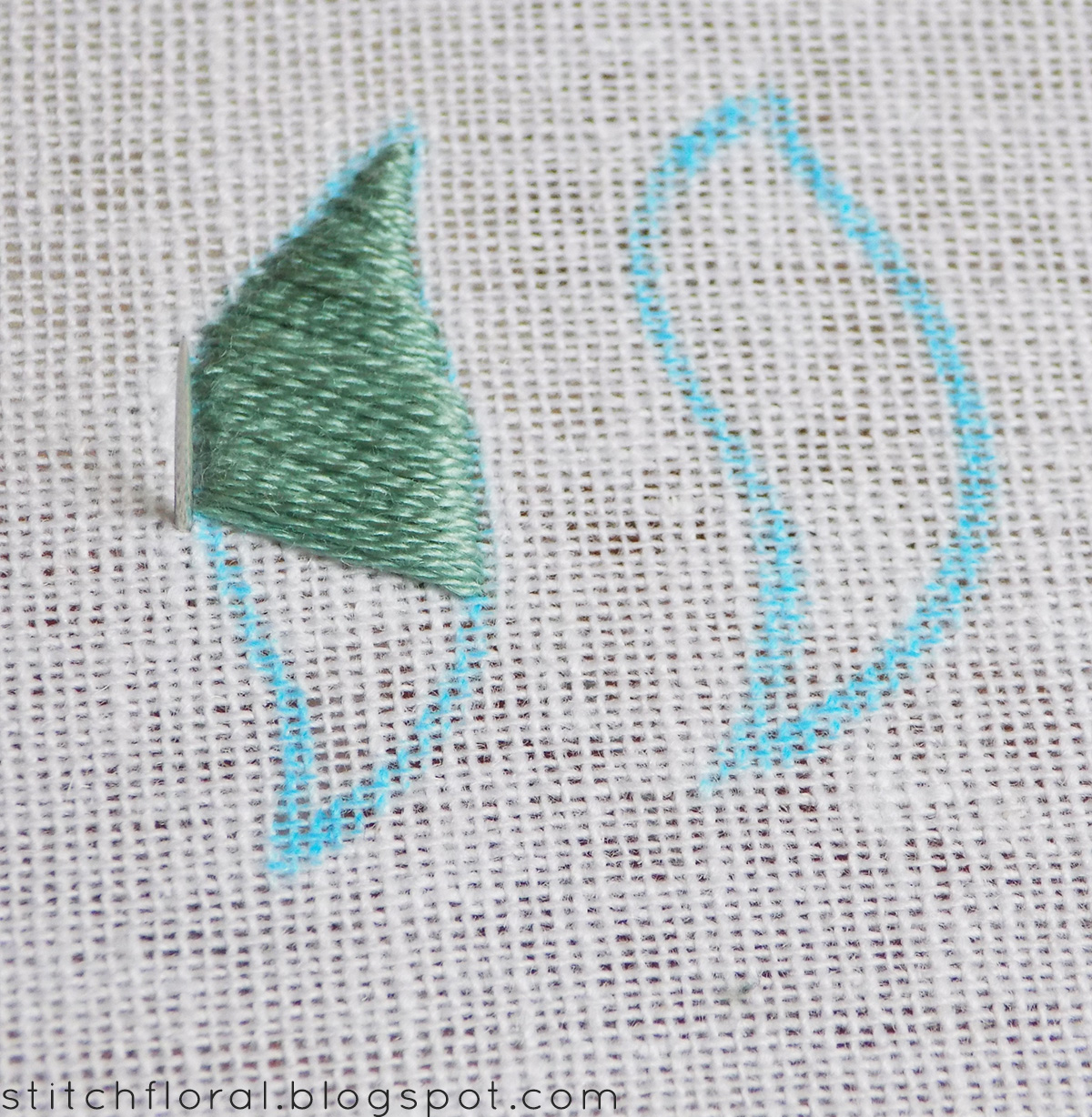 The classics of hand embroidery satin stitch Stitch Floral
