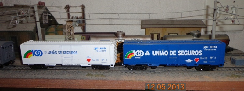 MODELS FERROVIAS BRASIL: VAGÃO HOPPER FECHADO RFFSA 100 ANOS UNIÃO DE ...