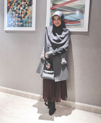 model jilbab zaskia sungkar terbaru