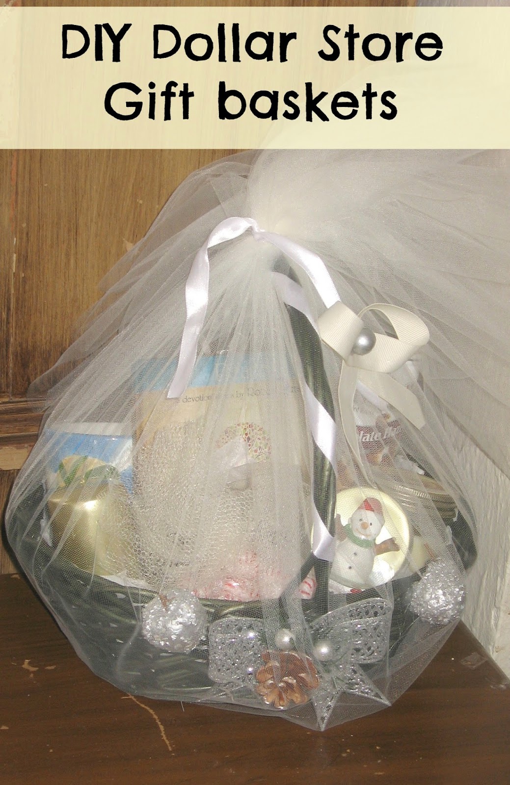 Crafts, Names, And Things! DIY How to make Christmas Gift Basket from