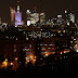 Październikowa Warszawa nocą