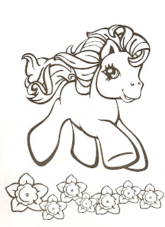 dibujos para colorear, mi pequeño pony para colorear