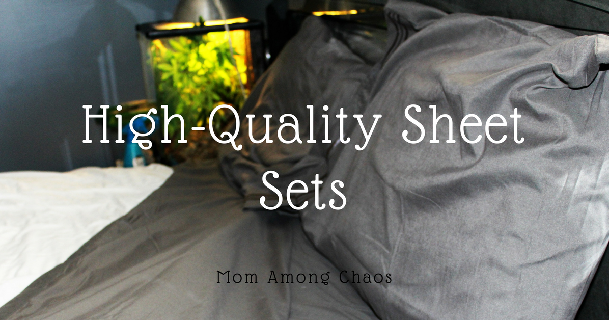 Mom Among Chaos High Quality Sheet Sets
