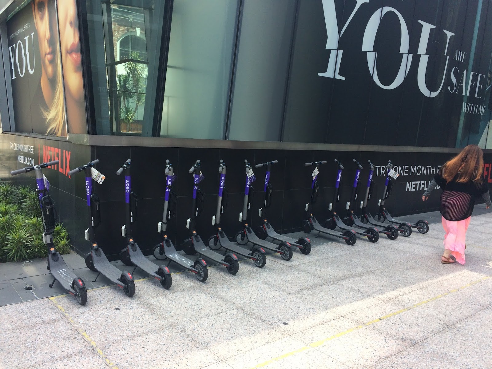 Kuala Lumpur Walk Pics Ride Beam Scooters in Kuala Lumpur