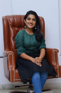Actress Niveda Thomas Stills at Brochevarevarura movie Interview Actress Niveda Thomas Stills at Brochevarevarura movie Interview