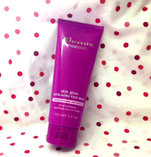 Bamblings of Naffy Elemis freshskin skin glow exfoliating face wash