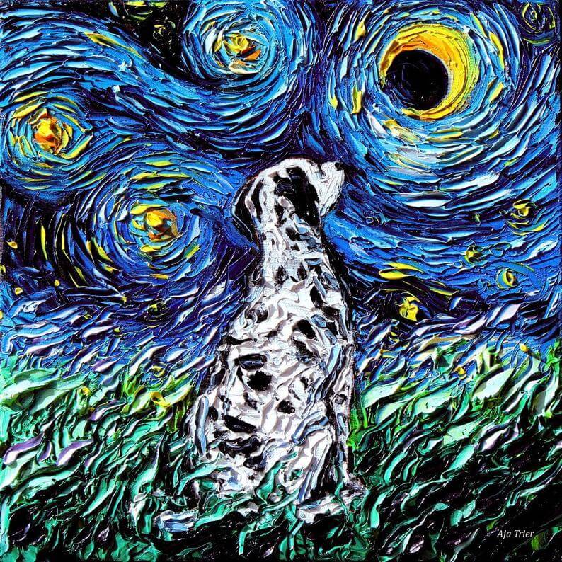 10-Dalmatian-Aja-Trier-The-Starry-Night-Dog-Paintings-www-designstack-co