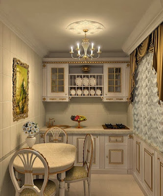 neoclassical kitchens 2015, How to make the kitchen more cozy with their own hands 