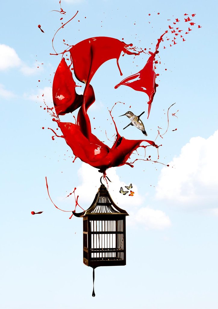 The creative writing art as liberty of life image