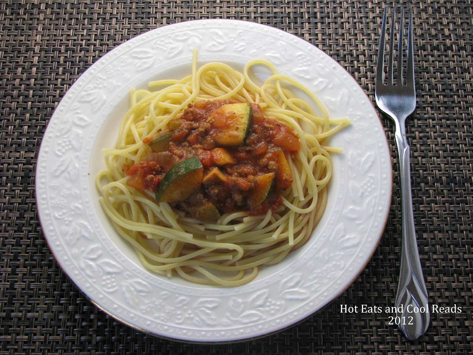 Zucchini & Ground Beef Spaghetti Sauce Recipe