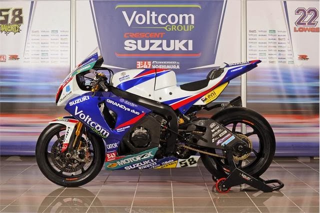 Se Presentó El Voltcom Crescent Suzuki 2014 De Superbike Recta Principal