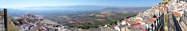 Vistas panorámicas de Chiclana de Segura, pueblo de Jaén