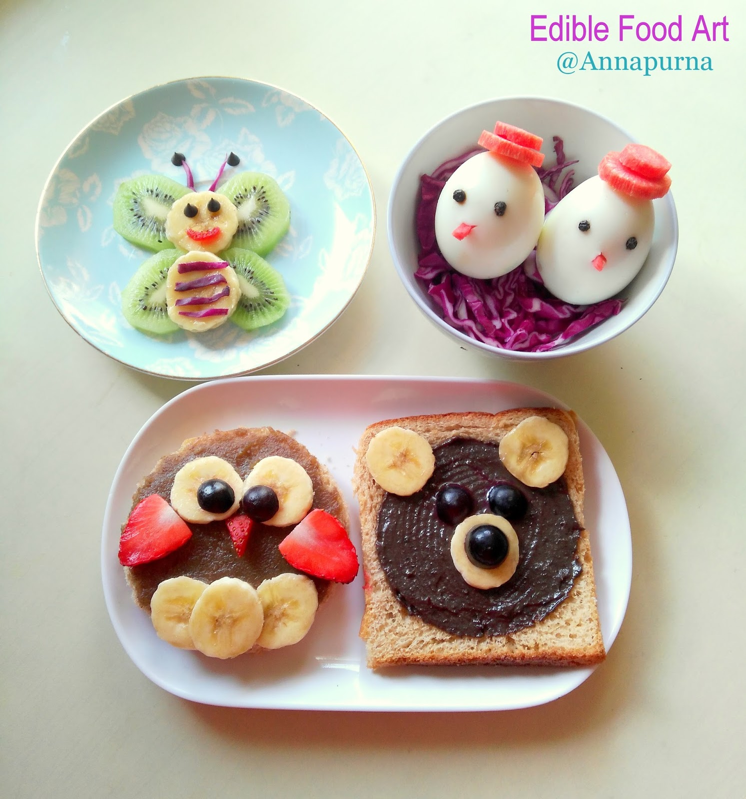 Annapurna Edible Food Art Breakfast Ideas For Kids