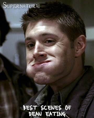 Supernatural: Best Scenes of Dean Eating by freshfromthe.com