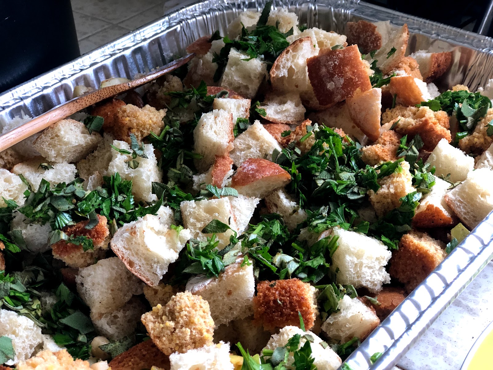 Holiday Side Dishes Multi Cornbread Stuffing with Fresh Fennel and