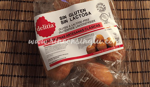 magdalenas clásicas sin gluten