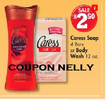 Coupon Nelly: .50 Caress Body Wash @ Family Dollar
