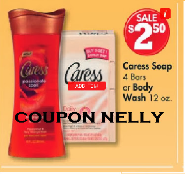 Coupon Nelly: .50 Caress Body Wash @ Family Dollar