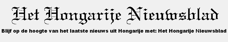 Het Hongarije Nieuwsblad