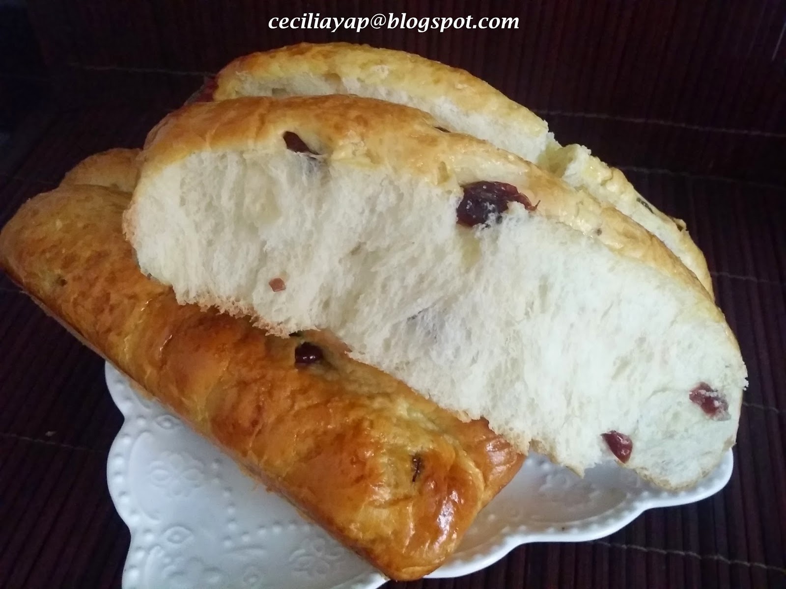 Sassy Haven Cranberries Yogurt Bread
