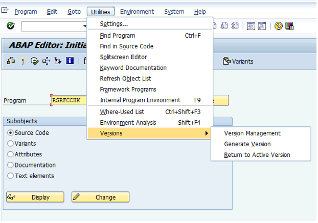 SAP Basis Tutorials: How to identify whether an ABAP program has been ...