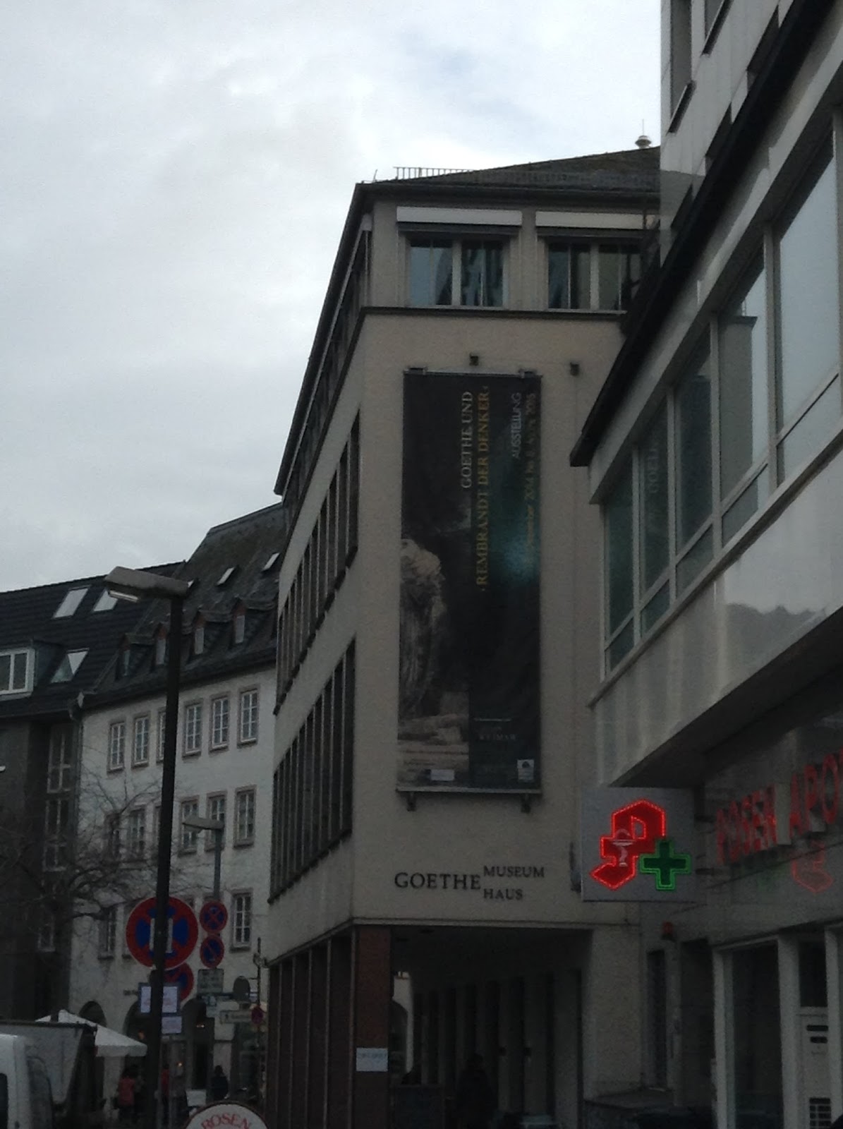 Holmes And Poirot In London フランクフルト ゲーテハウス ゲーテ博物館 Goethe Haus Goethe Musem その１