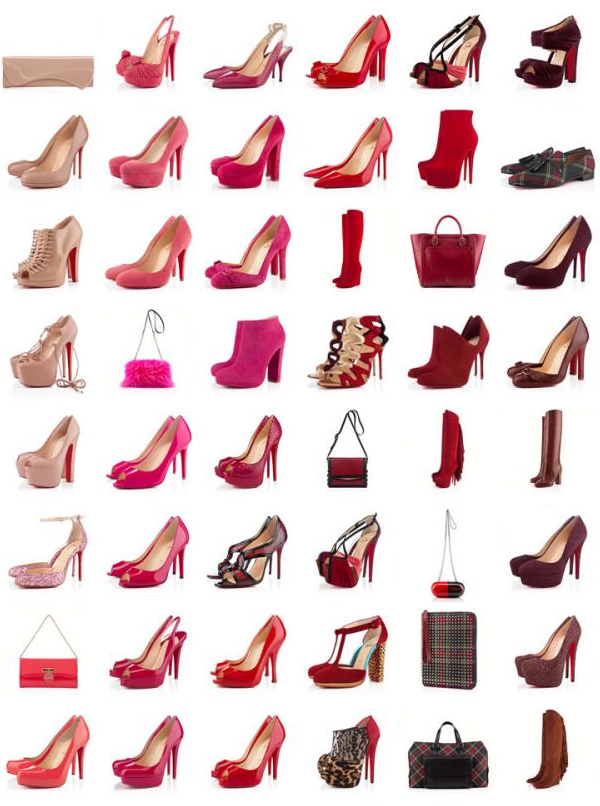 christian louboutin bags and shoes