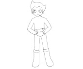#5 Astro Boy Coloring Page