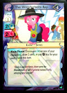 My Little Pony The Wonderbolts Rap High Magic CCG Card