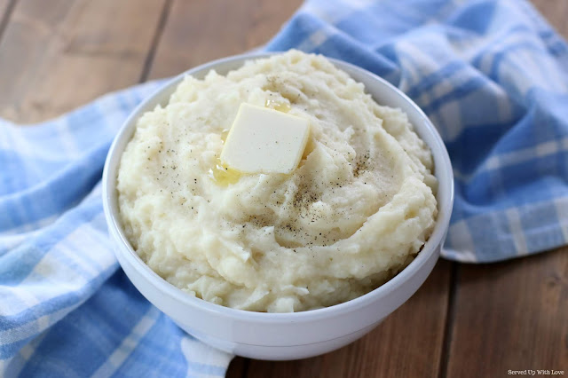 Popa's Mashed Potatoes recipe from Served Up With Love