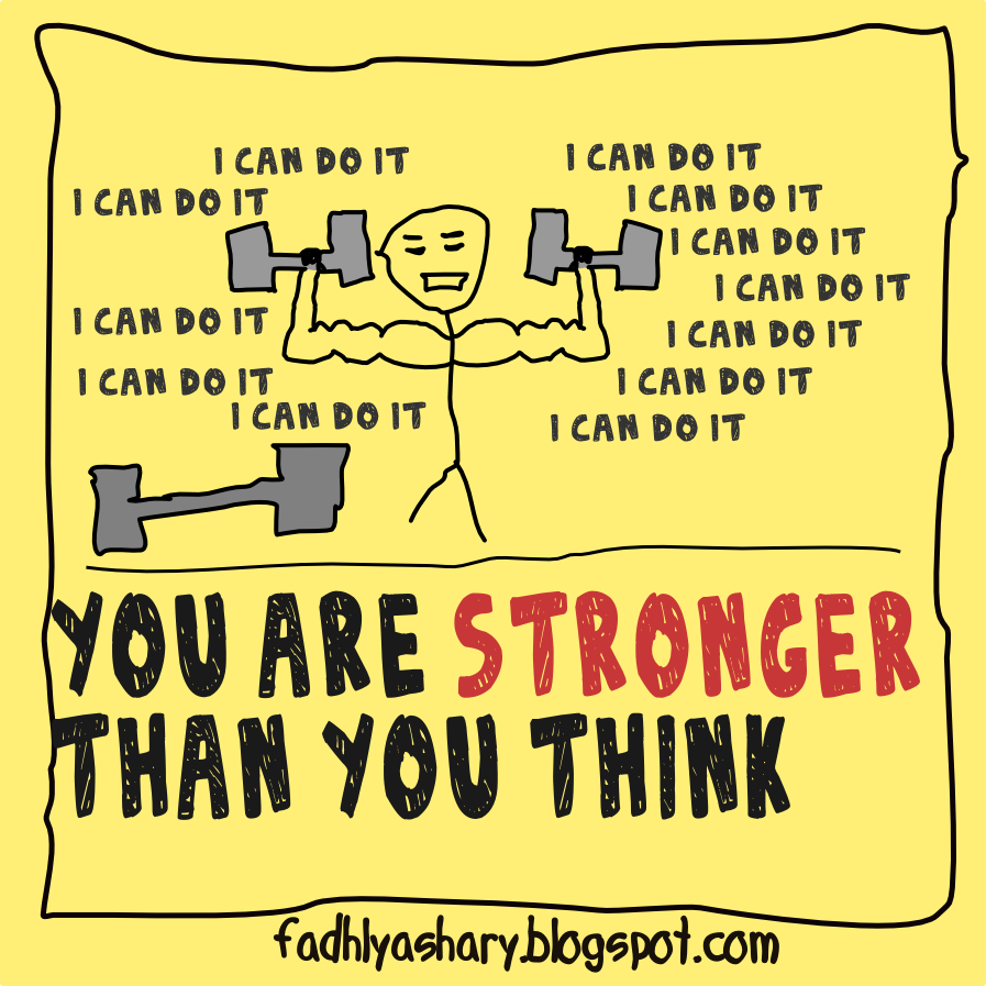  Motivasi  Setiap hari 4 You are stronger than you think 