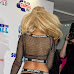 Rita Ora Oops - See thru ass cheeks in mesh outfit