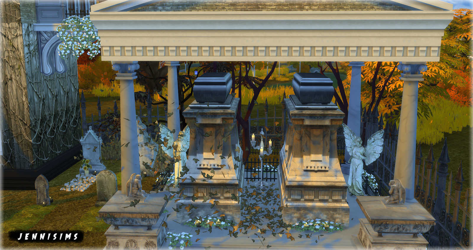 Downloads Sims 4collection Graveyard 23 Items Jennisims